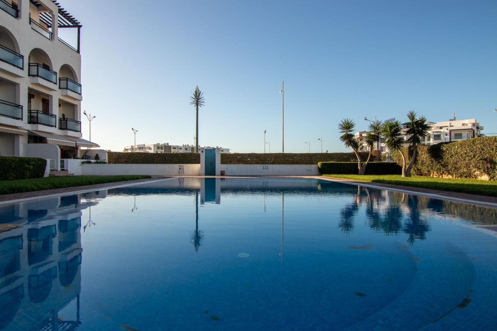 Prime Apt Near Beach With Pool, Amenities, Activities Deals Agadir Bagian luar foto